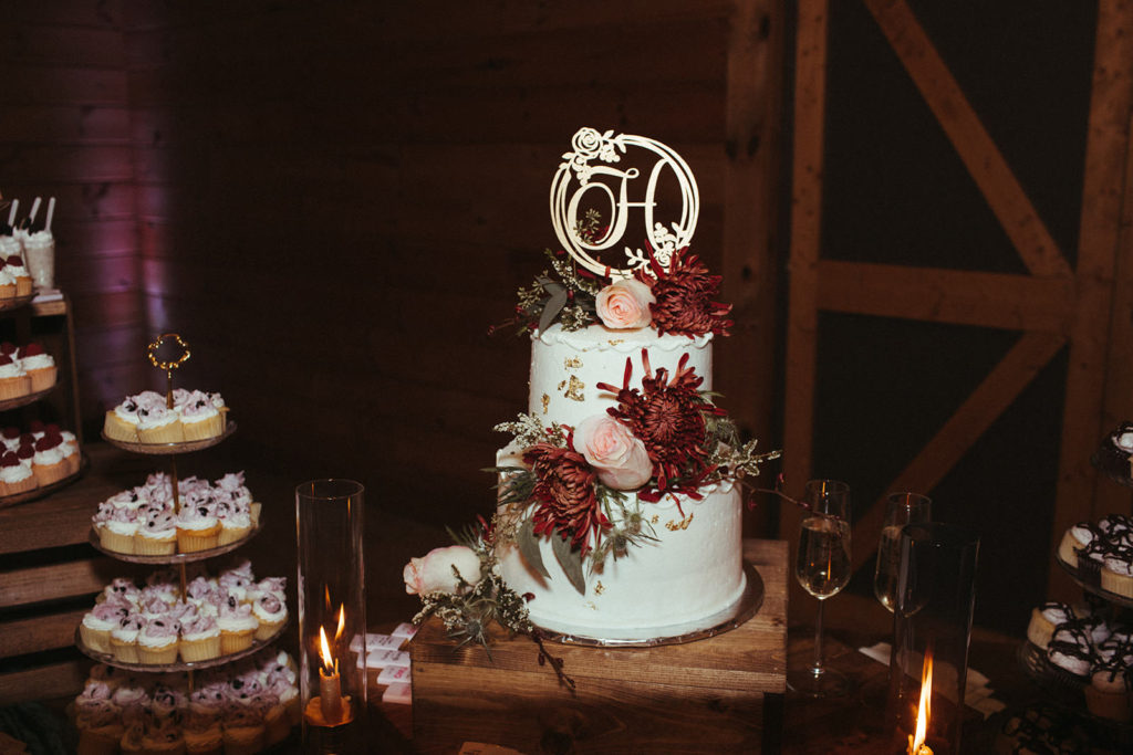 cake cutting at the Taylor Estate in Rome Georgia