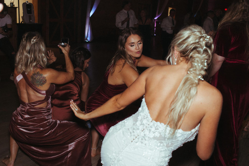 dancing at the taylor estate in Rome Georgia